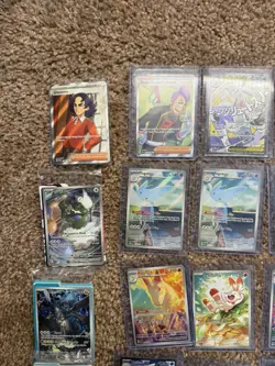 Huge lot of over 50 pokemon SIR holos and promo packs - Image 2