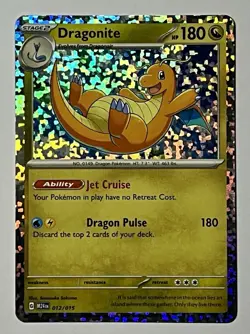 Dragonite 012/015 (LP) Holo Rare McDonald's Promos 2024 Pokemon Card - Image 1