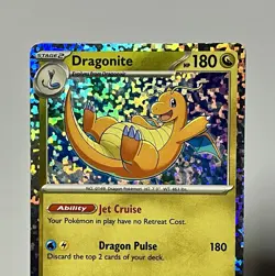 Dragonite 012/015 (LP) Holo Rare McDonald's Promos 2024 Pokemon Card - Image 3