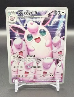 Wigglytuff 105/094 Illustration Rare Phantasmal Flames Pokemon TCG - Image 1