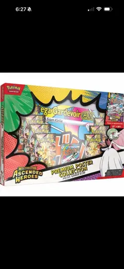 Pokemon Ascended Heroes Premium Poster Collection Mega Gardevoir - Image 1