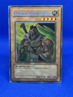 Elemental Hero Wild EHC2-003 Secret Rare Promo Limited MP Yugioh!🔥 - Image 1