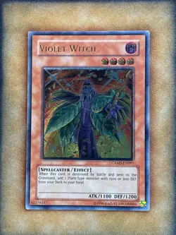 Yugioh Violet Witch CRMS-EN097 Ultimate Rare EURO PRINT LP - Image 1