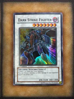 Yugioh Dark Strike Fighter CRMS-EN040 Super Rare 1st Ed NM - Image 1