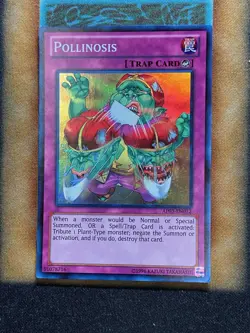 Yugioh Pollinosis AP03-EN012 Super Rare LP - Image 1