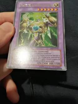 Carta Yugioh Gigante del Tuono Eroe Elementale DR3-IT216 Ultra Rara Ita - Image 2