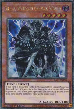 Sillva, Warlord of Dark World (Quarter Century Secret Rare)-Quarter Century S... - Image 1