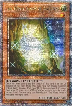 The White Stone of Ancients (Quarter Century Secret Rare)-Quarter Century Sec... - Image 1