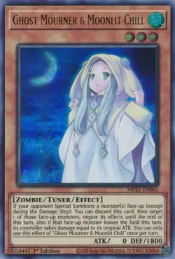 Ghost Mourner & Moonlit Chill-Ultra Rare - 1st Edition - MP21-EN061 - 2021 Ti... - Image 1