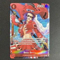 One Piece CCG Belo Betty OP05-015 Foil Character 2000 Power 1 Cost - Image 1