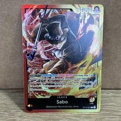 ONE PIECE TCG | SABO LEADER | The Three Brothers Starter Deck - Image 1