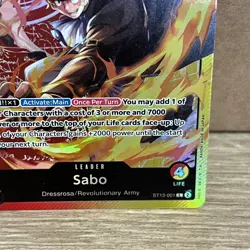 ONE PIECE TCG | SABO LEADER | The Three Brothers Starter Deck - Image 4