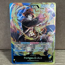 ONE PIECE TCG | PORTGAS D. ACE LEADER | The Three Brothers Starter Deck - Image 1