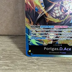 ONE PIECE TCG | PORTGAS D. ACE LEADER | The Three Brothers Starter Deck - Image 4