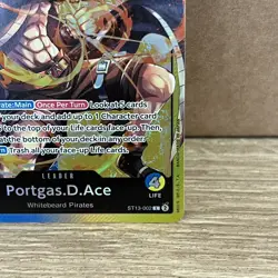 ONE PIECE TCG | PORTGAS D. ACE LEADER | The Three Brothers Starter Deck - Image 5