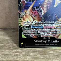 ONE PIECE TCG | MONKEY D. LUFFY LEADER | The Three Brothers Starter Deck - Image 4