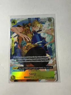 One Piece Egghead Starter Deck Sanji ST29-004 SR ALT ART NM - Image 1