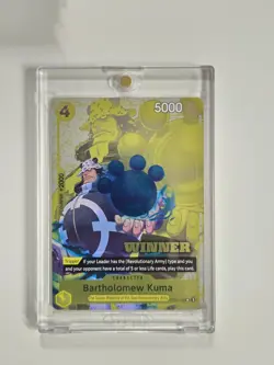 Bartholomew Kuma (Winner Pack 2025 Vol. 4) OP09-108 UC One Piece One Piece Promo - Image 1
