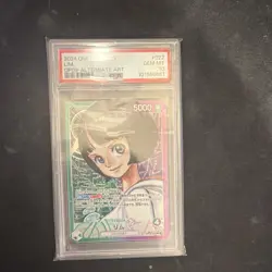 Bandai 2024 One Piece CCG Lim OP09 Alternate Art #022 PSA 10 - Image 1