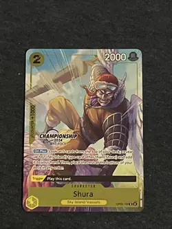 Shura OP05-106 CS 2024 Celebration Pack One Piece TCG Championship 2024 Promo - Image 1