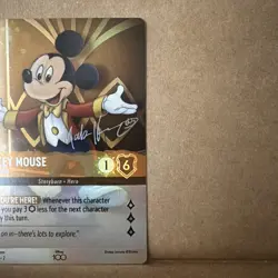 Lorcana Disney 100 Mickey Mouse Friendly Face 18/P1 Promo Foil (A2) - Image 4