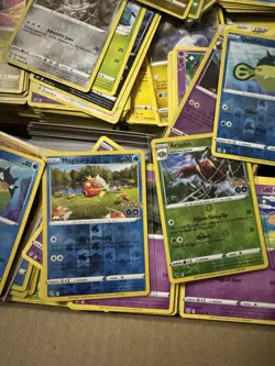 Large Flat Rate Box Filled With Pokemon Cards All Kinds Pokemon, Trainers, - Image 1