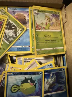 Large Flat Rate Box Filled With Pokemon Cards All Kinds Pokemon, Trainers, - Image 3