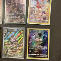 Pokemon Card Lot Of 6 Full Art With Mew Rare Nm Condition - Image 2