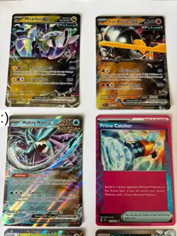 Pokemon TCG Temporal Forces Bundle Ace Spec & Ultra Rare EX Cards - Image 2