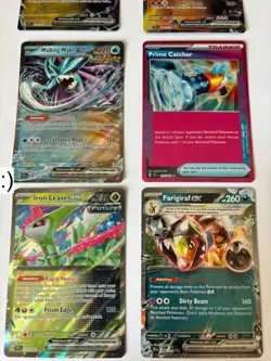 Pokemon TCG Temporal Forces Bundle Ace Spec & Ultra Rare EX Cards - Image 3