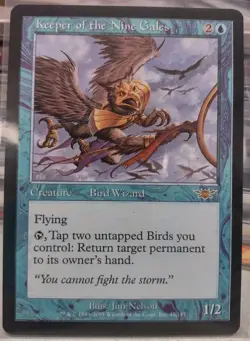 Keeper of the Nine Gales Legions Regular MTG Magic the Gathering Rare - Image 1
