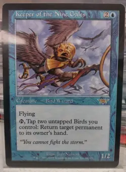 Keeper of the Nine Gales Legions Regular MTG Magic the Gathering Rare - Image 3