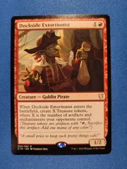 Dockside Extortionist Commander 2019 NM Magic MTG - Image 1