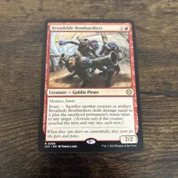 MTG Magic The Gathering Broadside Bombardiers Ixalan Rare Commander - Image 1