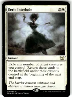 Eerie Interlude Duel Decks: Blessed vs. Cursed Regular MTG NM - Image 1
