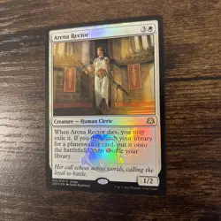 MTG Magic The Gathering Arena Rector Judge Promo Foil Rare - Image 3