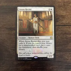 MTG Magic The Gathering Arena Rector Judge Promo Foil Rare - Image 4