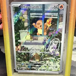 Pokemon Charmander EX 044 Sv: Scarlet & Violet Promo Holo PSA 9 Card - Image 3