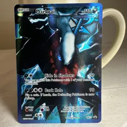 Darkrai BW73 Team Plasma Black Star Promo 2013 Full Art Holo Pokemon Card TCG - Image 1