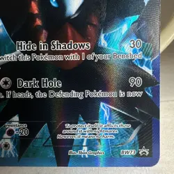 Darkrai BW73 Team Plasma Black Star Promo 2013 Full Art Holo Pokemon Card TCG - Image 4