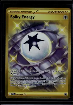 Pokemon TCG Card Spiky Energy JTG Hyper Rare 190/159 NM - Image 1