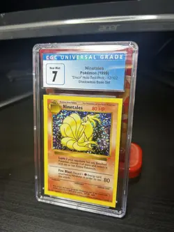 1999 Pokemon Ninetales Disco Holo Test Print CGC 7 Pop 1 Oddity Card 🔥RARE🔥 - Image 4