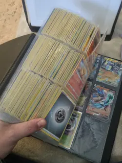 Random Unsearched Box And Binder Of Hundreds Of Pokemon Cards - Image 1