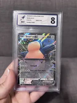 Bundle 2 X Snorlax Pokemon Card Slabs Bundle RKT Graded - Image 2