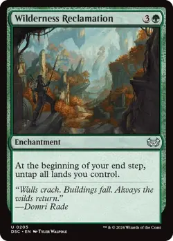 Wilderness Reclamation - Commander: Duskmourn: House of Horror - 0205 - MTG - NM - Image 1