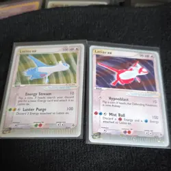 Pokemon Latios ex & Latias ex EX Deoxys Holo Card Lot - 2 Cards - Image 1