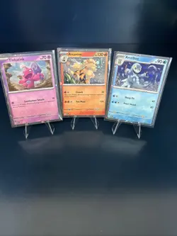 Pokemon Scarlet & Violet Holo Rare Promo Cards 3: Arcanine, Arctibax, Tinkatink - Image 1