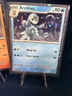 Pokemon Scarlet & Violet Holo Rare Promo Cards 3: Arcanine, Arctibax, Tinkatink - Image 2