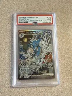 Psa 9 Kingdra ex 131 Sv: Scarlet & Violet Promo Cards Holo Mint Pokemon - Image 1