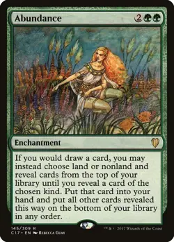 Abundance ~ Commander 2017 [ NearMint ] [ Magic MTG ] - Image 1